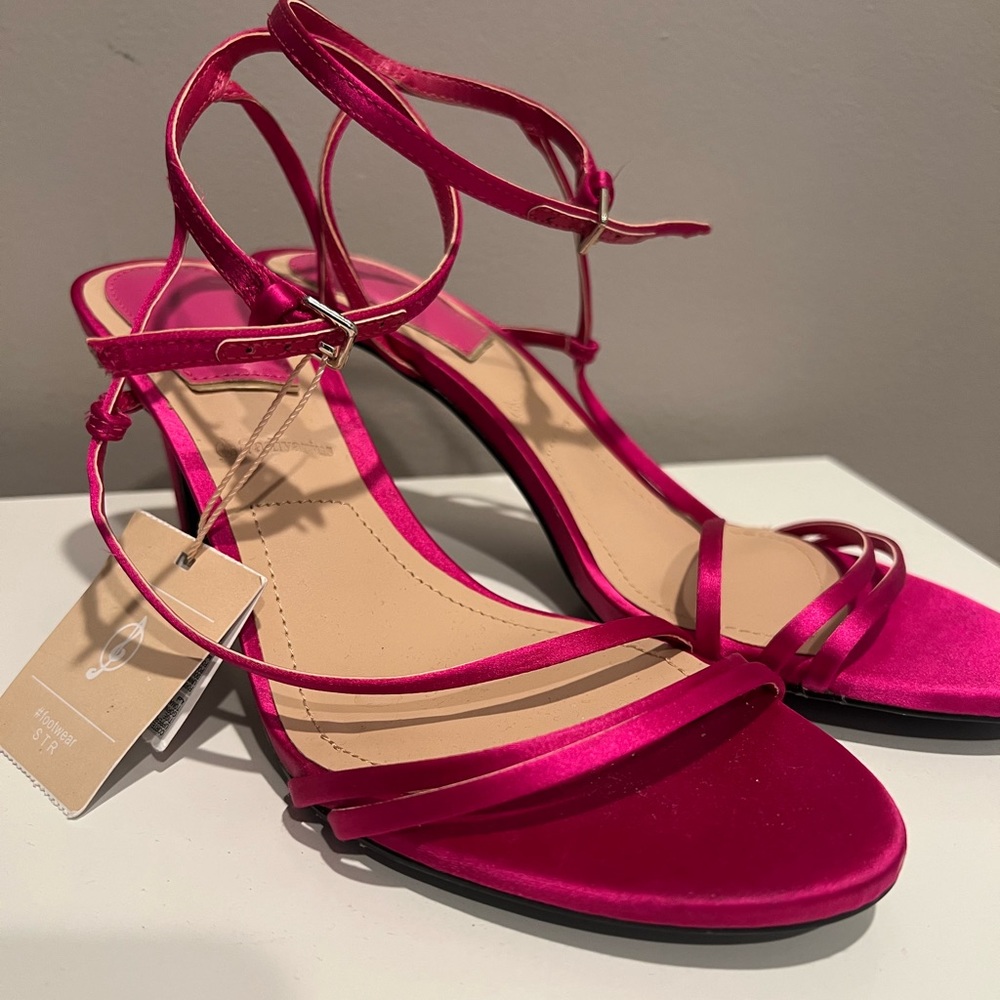 Hot pink heels